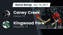 Recap: Caney Creek  vs. Kingwood Park  2017