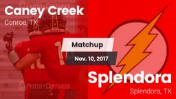 Matchup: Caney Creek High vs. Splendora  2017