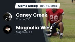 Recap: Caney Creek  vs. Magnolia West  2018