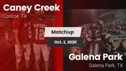 Matchup: Caney Creek High vs. Galena Park  2020
