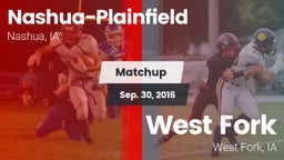 Matchup: Nashua-Plainfield vs. West Fork  2016