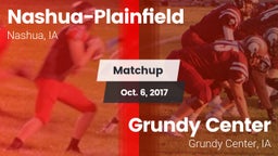 Matchup: Nashua-Plainfield vs. Grundy Center  2017