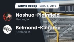 Recap: Nashua-Plainfield  vs. Belmond-Klemme  2019