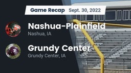 Recap: Nashua-Plainfield  vs. Grundy Center  2022