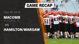 Recap: Macomb  vs. Hamilton/Warsaw 2016