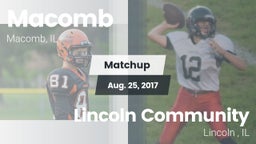 Matchup: Macomb  vs. Lincoln Community  2017