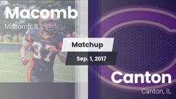 Matchup: Macomb  vs. Canton  2017