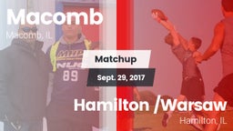 Matchup: Macomb  vs. Hamilton /Warsaw  2017