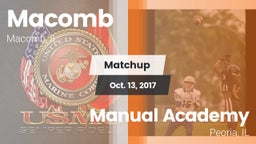 Matchup: Macomb  vs. Manual Academy  2017