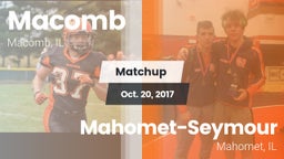 Matchup: Macomb  vs. Mahomet-Seymour  2017