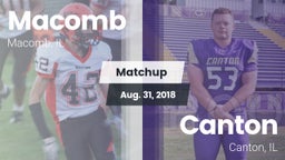 Matchup: Macomb  vs. Canton  2018