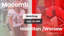 Matchup: Macomb  vs. Hamilton /Warsaw  2018