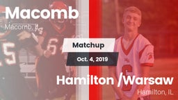 Matchup: Macomb  vs. Hamilton /Warsaw  2019