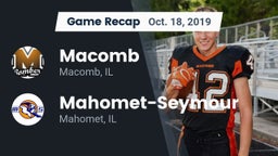 Recap: Macomb  vs. Mahomet-Seymour  2019