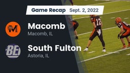 Recap: Macomb  vs. South Fulton  2022