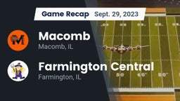 Recap: Macomb  vs. Farmington Central  2023
