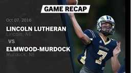 Recap: Lincoln Lutheran  vs. Elmwood-Murdock  2016