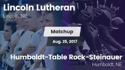 Matchup: Lincoln Lutheran vs. Humboldt-Table Rock-Steinauer  2017