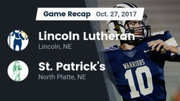 Recap: Lincoln Lutheran  vs. St. Patrick's  2017