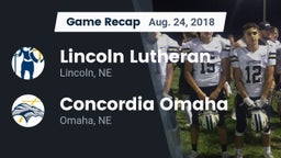 Recap: Lincoln Lutheran  vs. Concordia Omaha 2018