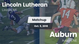 Matchup: Lincoln Lutheran vs. Auburn  2018