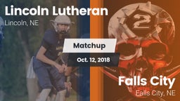 Matchup: Lincoln Lutheran vs. Falls City  2018