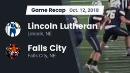 Recap: Lincoln Lutheran  vs. Falls City  2018