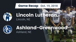 Recap: Lincoln Lutheran  vs. Ashland-Greenwood  2018