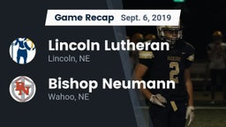 Recap: Lincoln Lutheran  vs. Bishop Neumann  2019
