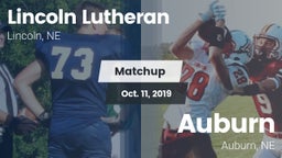 Matchup: Lincoln Lutheran vs. Auburn  2019