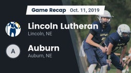 Recap: Lincoln Lutheran  vs. Auburn  2019