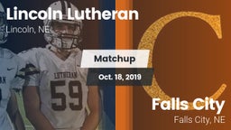 Matchup: Lincoln Lutheran vs. Falls City  2019