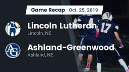 Recap: Lincoln Lutheran  vs. Ashland-Greenwood  2019