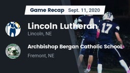 Recap: Lincoln Lutheran  vs. Archbishop Bergan Catholic School 2020