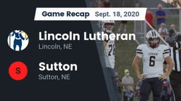 Recap: Lincoln Lutheran  vs. Sutton  2020