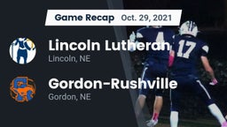 Recap: Lincoln Lutheran  vs. Gordon-Rushville  2021