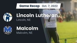 Recap: Lincoln Lutheran  vs. Malcolm  2022