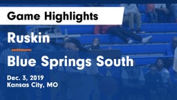 Ruskin  vs Blue Springs South  Game Highlights - Dec. 3, 2019