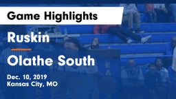 Ruskin  vs Olathe South  Game Highlights - Dec. 10, 2019