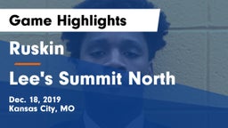 Ruskin  vs Lee's Summit North  Game Highlights - Dec. 18, 2019