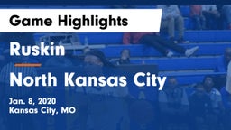 Ruskin  vs North Kansas City  Game Highlights - Jan. 8, 2020