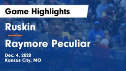 Ruskin  vs Raymore Peculiar  Game Highlights - Dec. 4, 2020