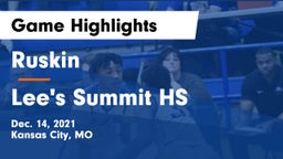 Ruskin  vs Lee's Summit HS Game Highlights - Dec. 14, 2021