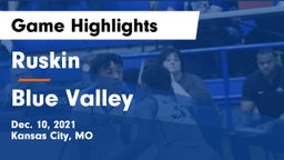 Ruskin  vs Blue Valley  Game Highlights - Dec. 10, 2021