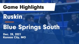 Ruskin  vs Blue Springs South  Game Highlights - Dec. 28, 2021