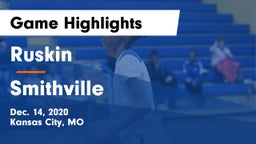 Ruskin  vs Smithville  Game Highlights - Dec. 14, 2020