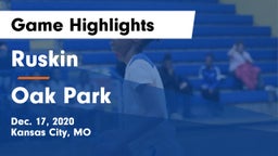 Ruskin  vs Oak Park  Game Highlights - Dec. 17, 2020