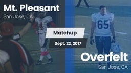 Matchup: Mt. Pleasant High Sc vs. Overfelt  2017