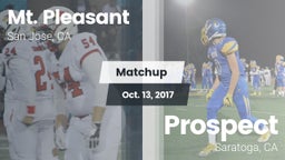 Matchup: Mt. Pleasant High Sc vs. Prospect  2017