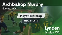 Matchup: Archbishop Murphy vs. Lynden  2016